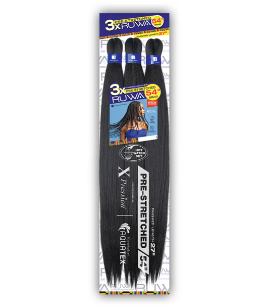 Sensationnel Ruwa 3x Pre-Stretched 54" Braid