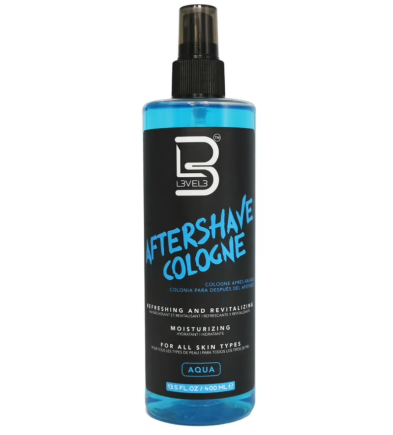 L3VEL3 Aftershave Cologne Aqua - 13.5 fl oz
