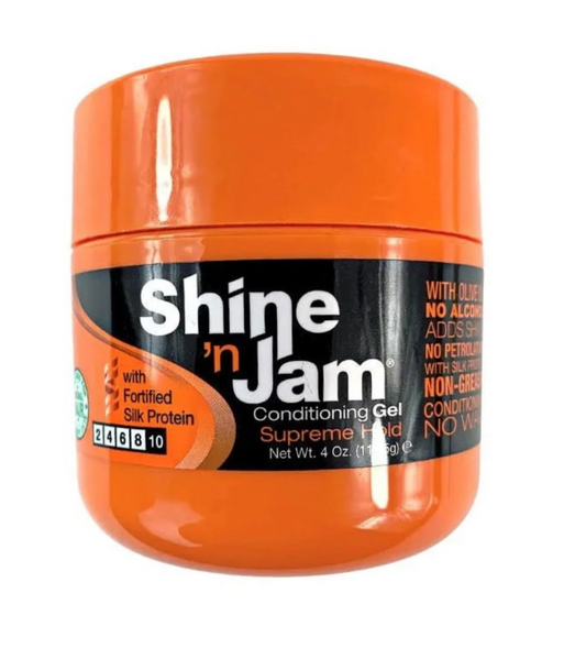Shine N Jam supreme hold conditioning Gel - 4 oz