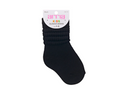 Arria By Kiss Kids Slouch Socks Size 1-3 - BLACK