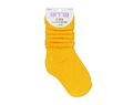 Arria By Kiss Kids Slouch Socks Size 4-6 - Yellow