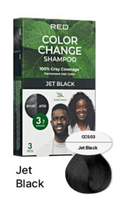 Red Color Change Shampoo - Jet Black |3 pcs |
