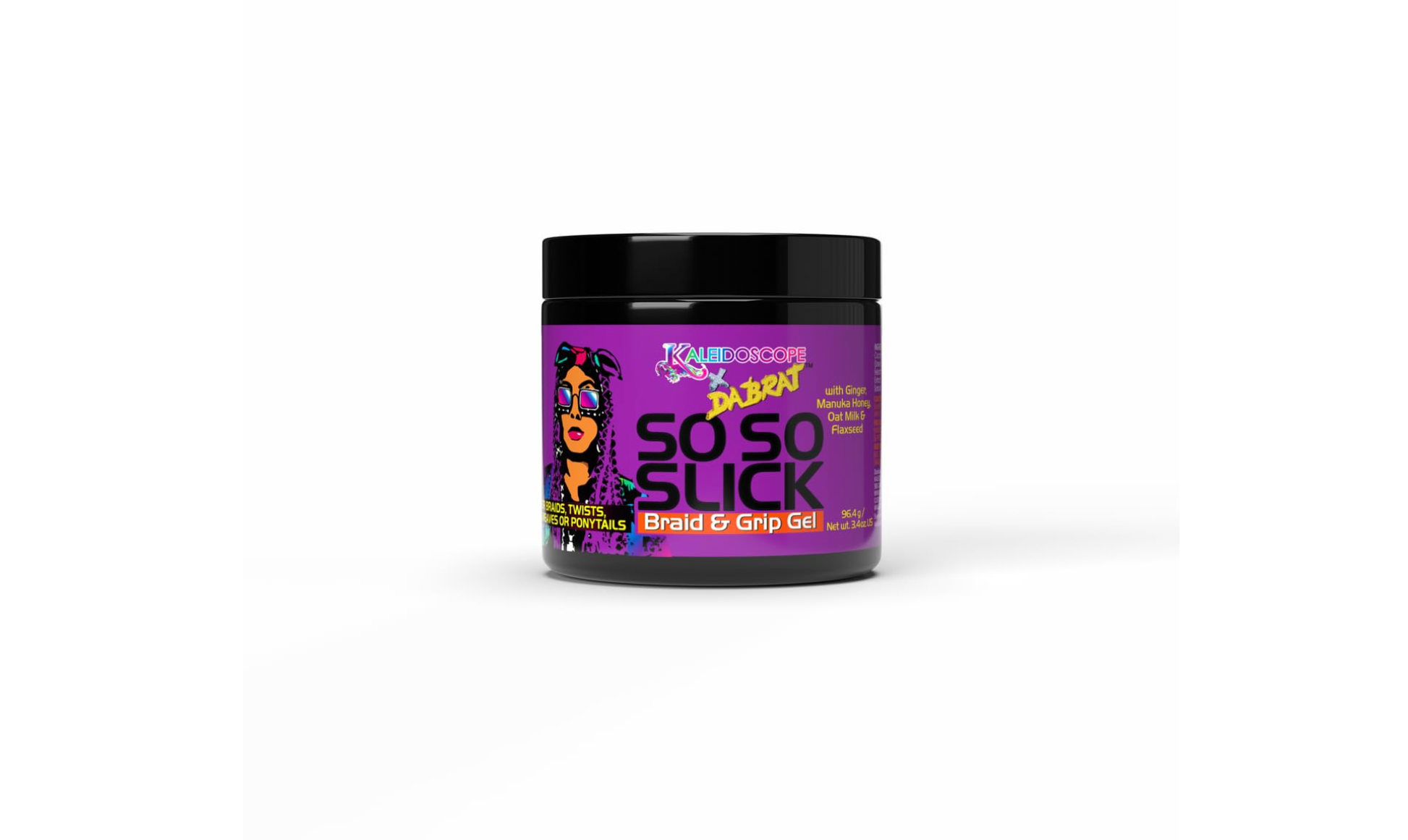 Kaleidoscope X Da Brat SO SO Slick Braid/Grep Gel - 3.4 fl oz