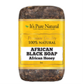 It's Pure Natural African Black Soap (african honey) - 5oz