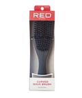 Red By Kiss Curved Wave Brush - BORI03