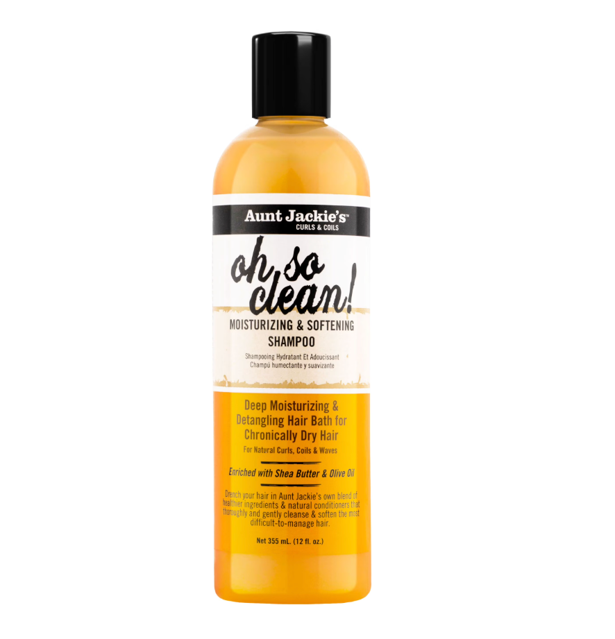 Aunt Jackie's Curls & Coils Oh so Clean! Moisturizing & Softening Shampoo - 12 fl oz