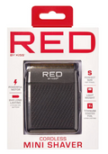 RED By Kiss Cordless Mini Shaver