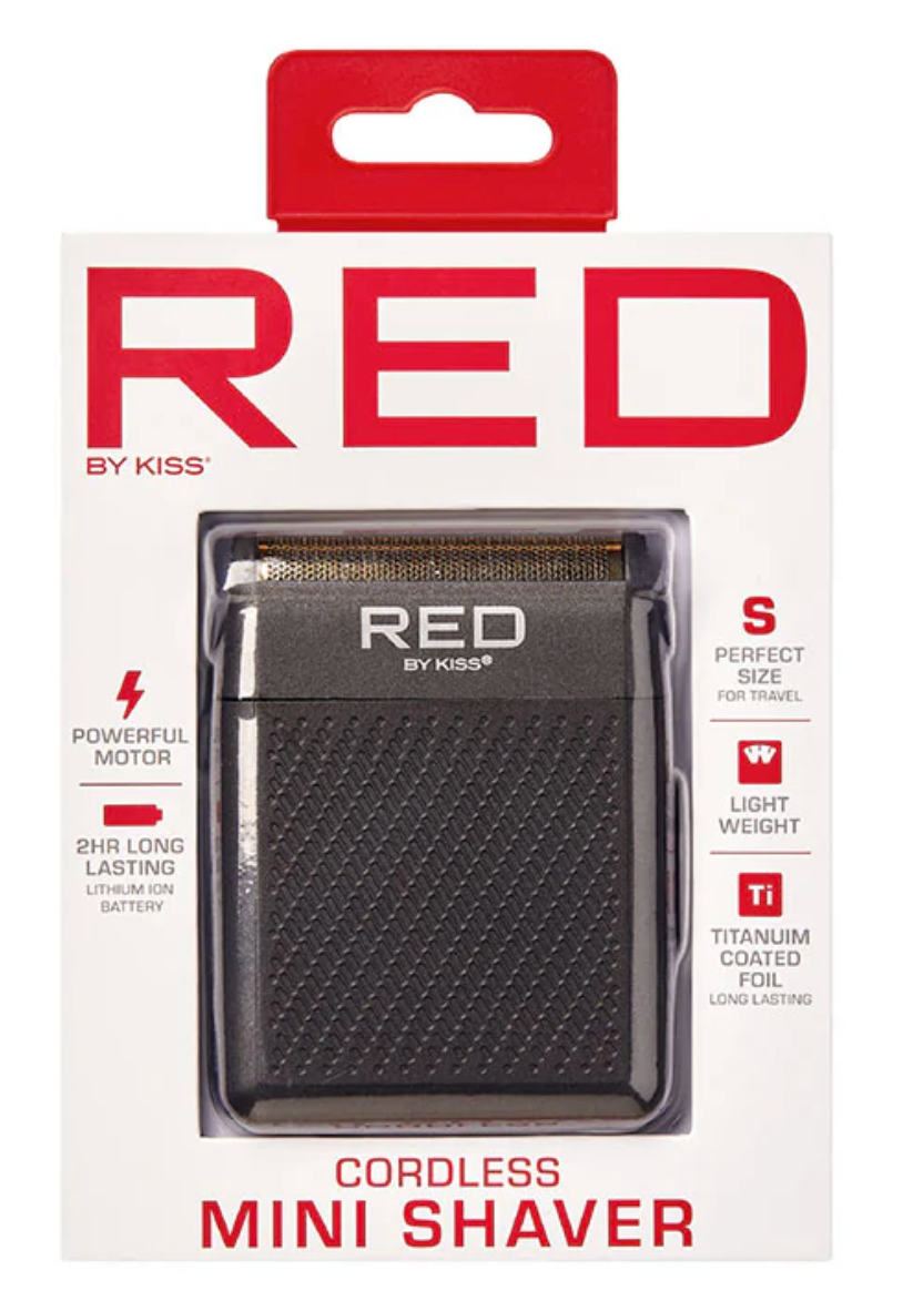 RED By Kiss Cordless Mini Shaver
