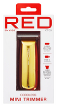 RED By Kiss Cordless mini Trimmer - Gold