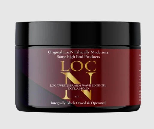 Loc N Loc Twists Braids Wave Edge Gel Extra Hold - 8 oz