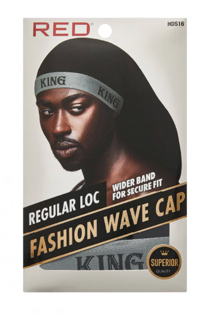 RED Fashion Wave Cap (Regular loc) (black) (Grey)