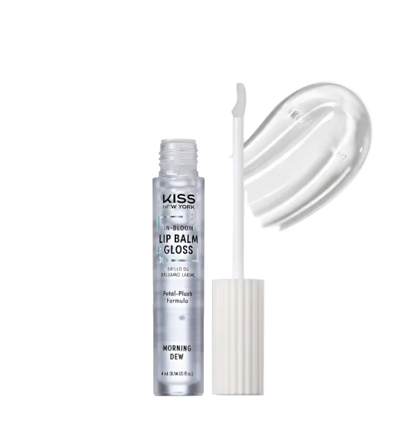 Kiss New York In-bloom Lip Balm Gloss (Morning Dew)