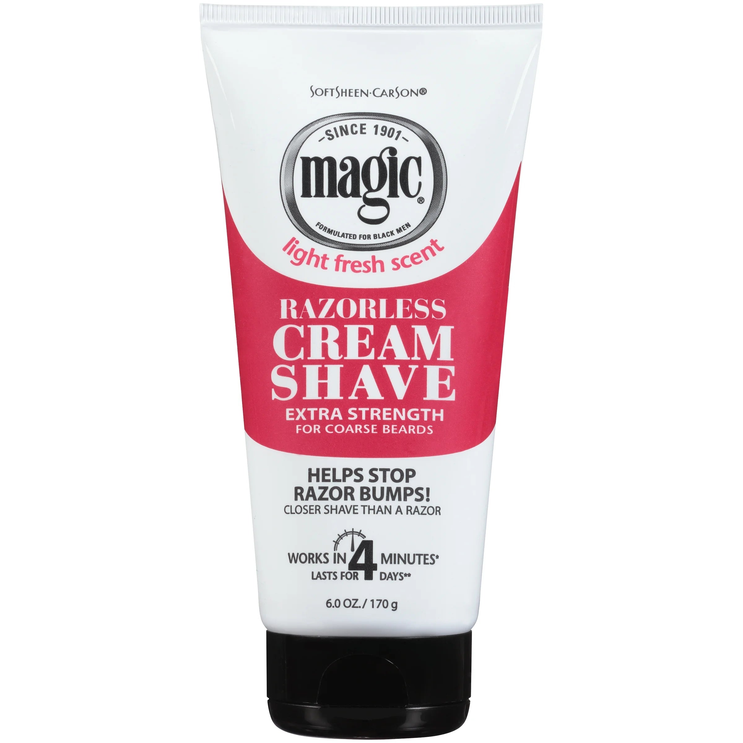 Magic Hair Removal Razor less Shave Cream - 6 oz