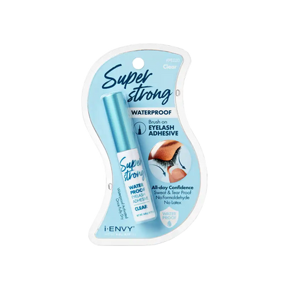 i * Envy Super Strong Waterproof Brush on Eyelash Adhesive - Black/Clear