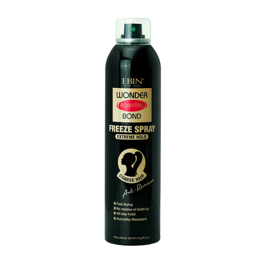 Ebin New York Wonder Ponytail Bond Freeze Spray Extreme Hold - 8 fl oz