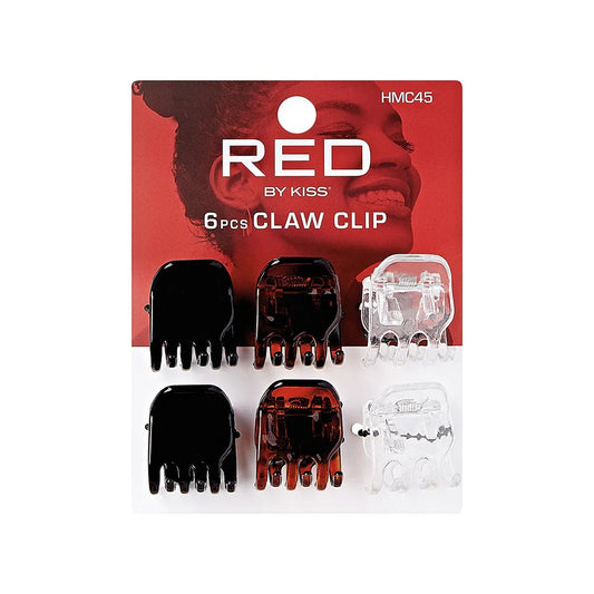 Red By kiss 6pcs Claw Clip - Assorted