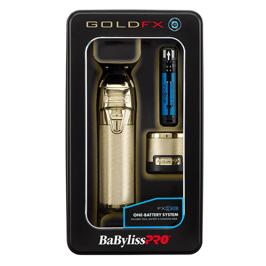 Babyliss Pro Gold Fx All- Metal Interchangeable Battery Trimmer