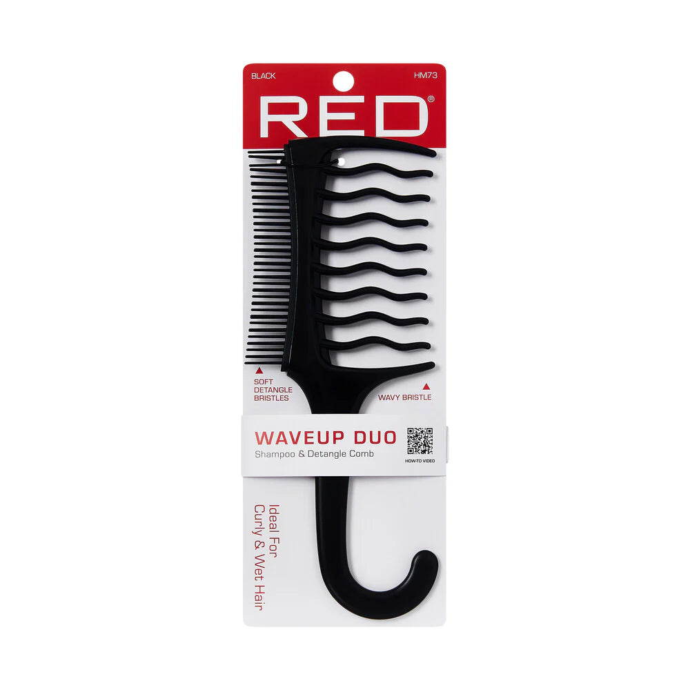 RED Waveup Duo Shampoo & Detangle Comb
