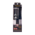 Red Premium Dual Sided Pocket-Wave Club Brush WIth Case - BR35