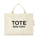 Arria By Kiss Canvas Tote Bag - Ivory
