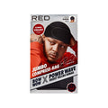 RED Premium Jumbo Velvet Fabric  Bow Wow X Power Wave Velvet Velcro Durag - Black
