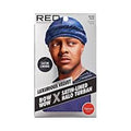 Red Premium Luxurious Bow Wow X Satin Lined Halo Turban (Navy Blue)