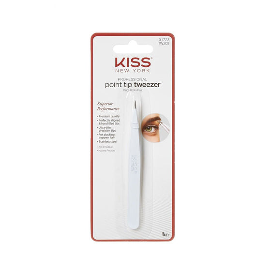 Kiss New York Point Tip Tweezer - 1un