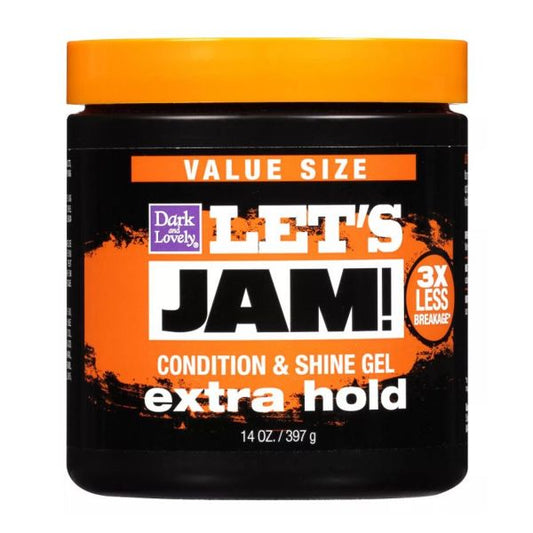 Let's Jam ! Condition & Shine Gel extra hold - 14 oz