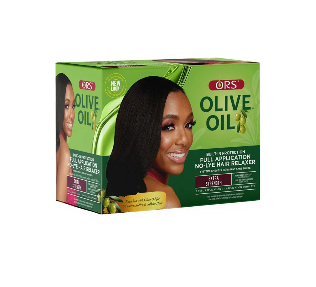 ORS Olive Oil Built-In Protection Full Application No-Lye Hair Relaxer (Extra Strength)