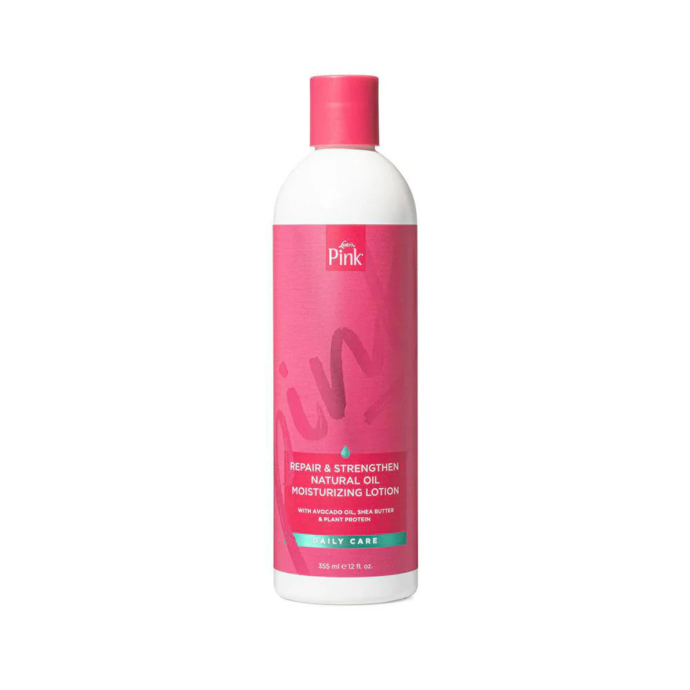 Lusters Pink Repair & Stregthen Natural Oil Moisturizing Lotion (Daily Care) - 12 fl oz