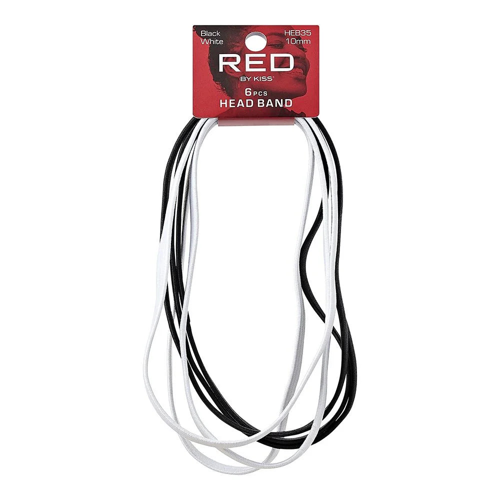 RED By Kiss 6 pcs Head Band
