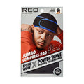 RED Premium Bow Wow X Power Wave Spandex Velcro Durag - Black/Blue