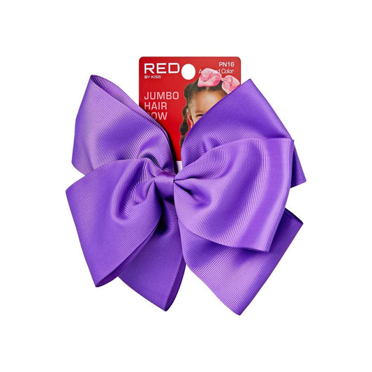 Red By Kiss Jumbo Hair Bow - Purple