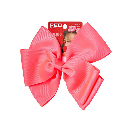 Red By Kiss Jumbo Hair Bow - Pink
