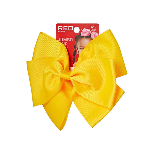 Red By Kiss Jumbo Hair Bow - Yellow