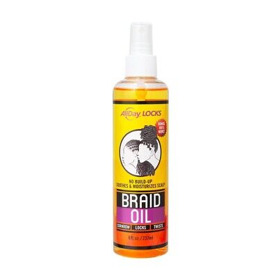 AllDay Locks Braid Oil Cornrows, Locks, Twists - 8 fl oz