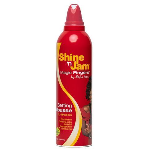 Shine N Jam Magic Fingers Setting Mousse -12 fl oz